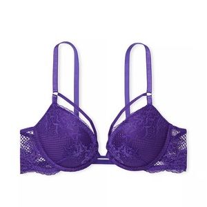 Victoria Secret Very Sexy Embroidered Push-Up Bra 36D